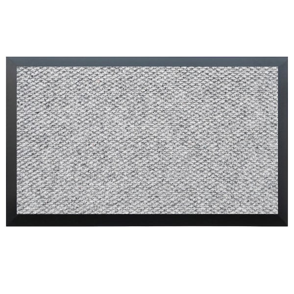 Calloway Mills Entrance Mat, Polypropylene, Grey 14GRY0820 - main